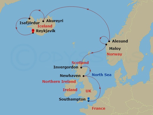 Cruise Map