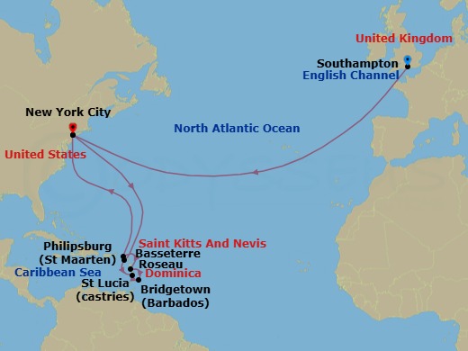 Cruise Map