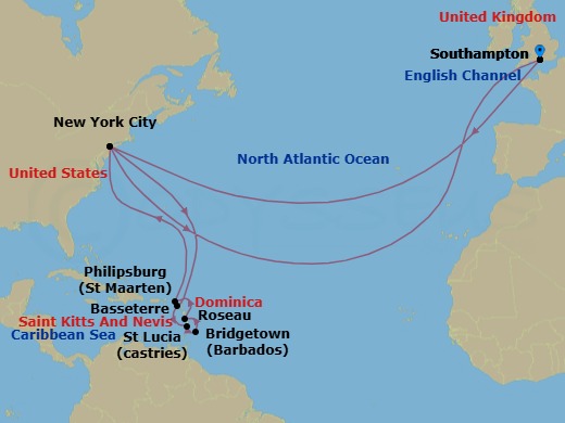 Cruise Map