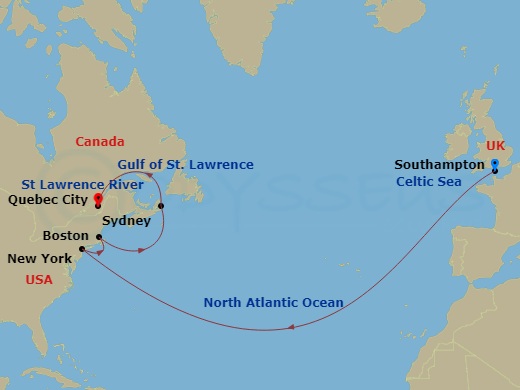 Cruise Map