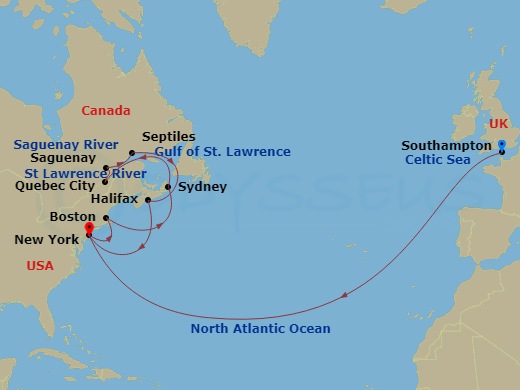 Cruise Map