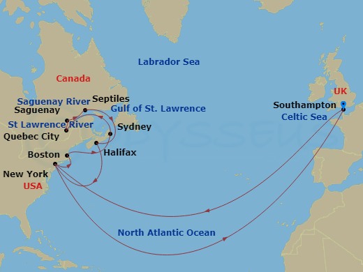 Cruise Map