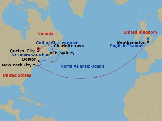 Cruise Map