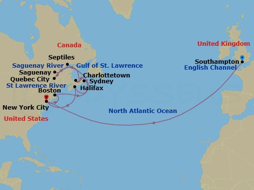 Cruise Map