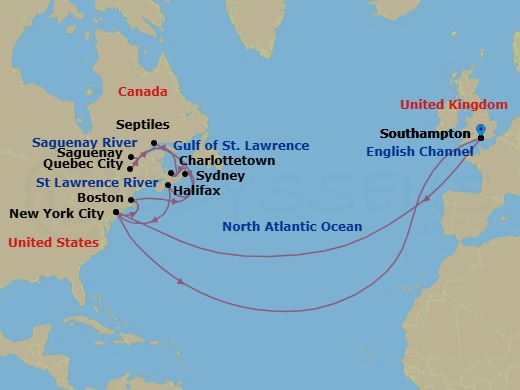 Cruise Map