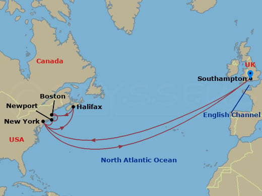 Cruise Map