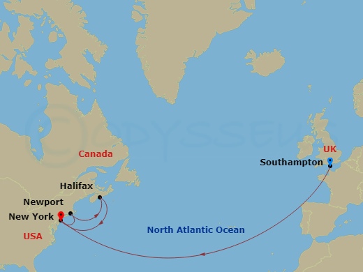 Cruise Map
