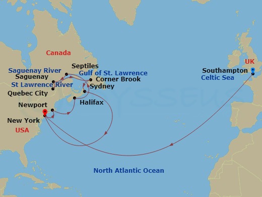 Cruise Map