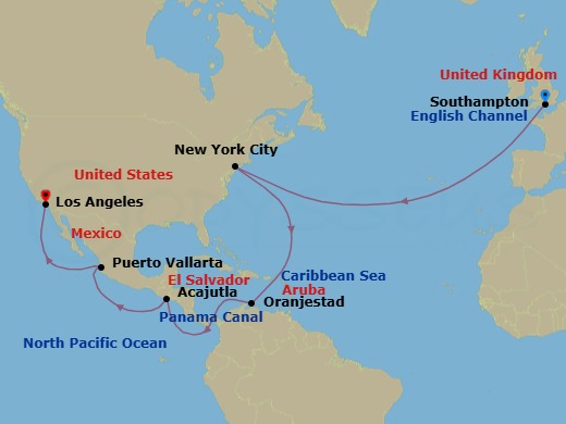 Cruise Map