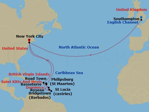 Cruise Map