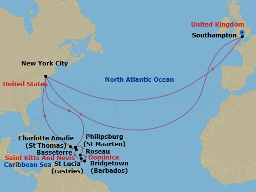 Cruise Map