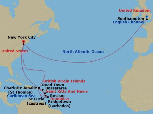 Cruise Map