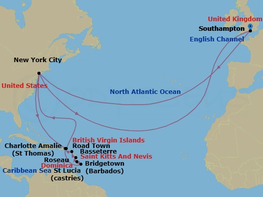 Cruise Map