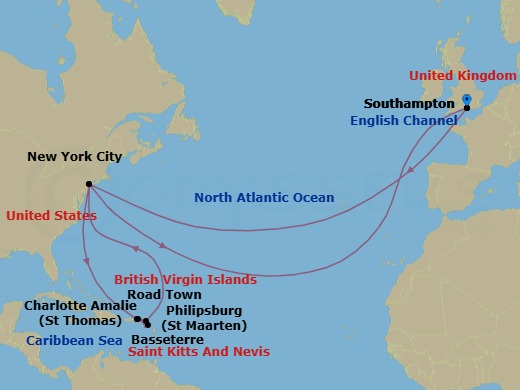 Cruise Map