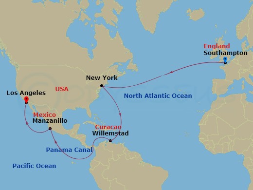Cruise Map
