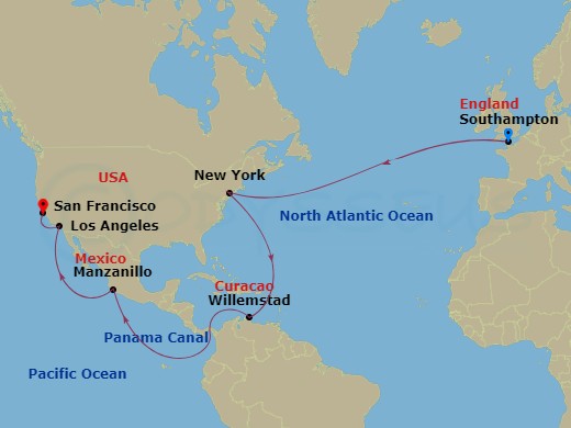 Cruise Map