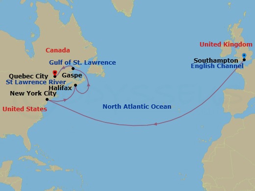 Cruise Map