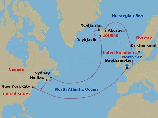 Cruise Map