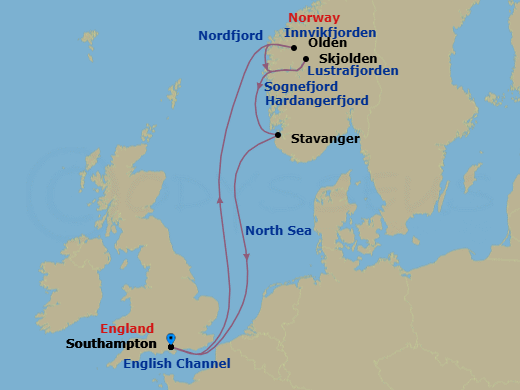 Cruise Map