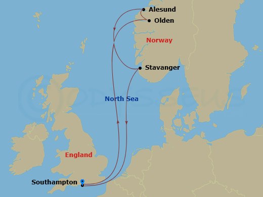 Cruise Map