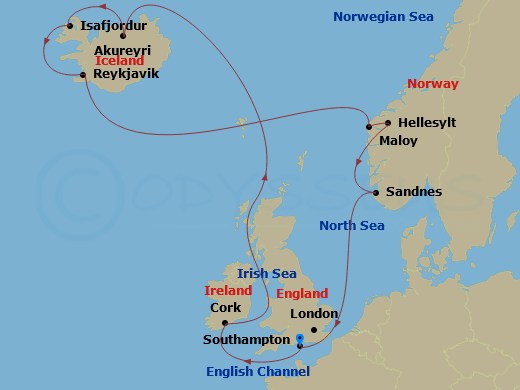 Cruise Map