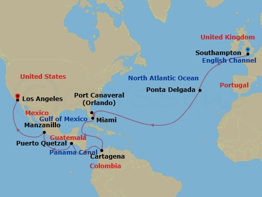 Cruise Map