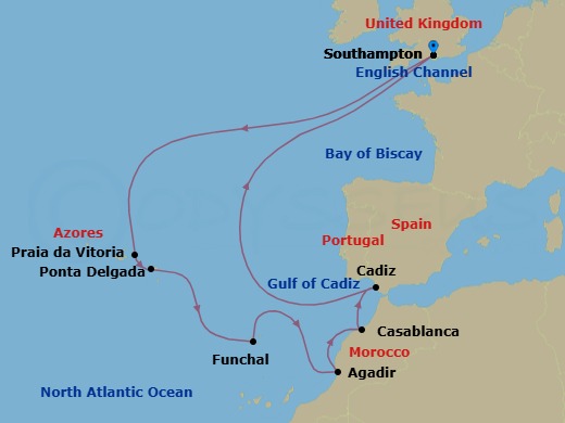 Cruise Map