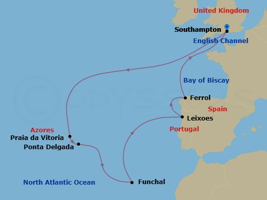 Cruise Map