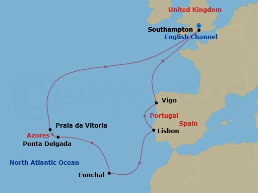 Cruise Map