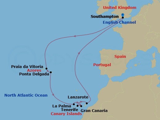 Cruise Map