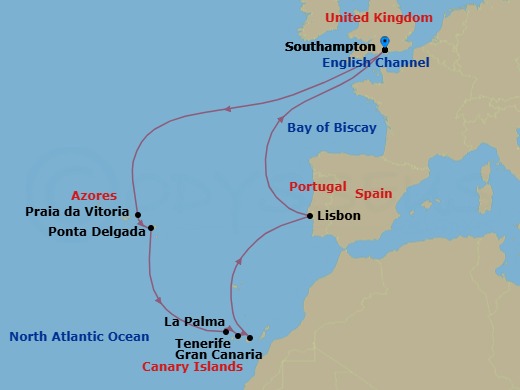 Cruise Map