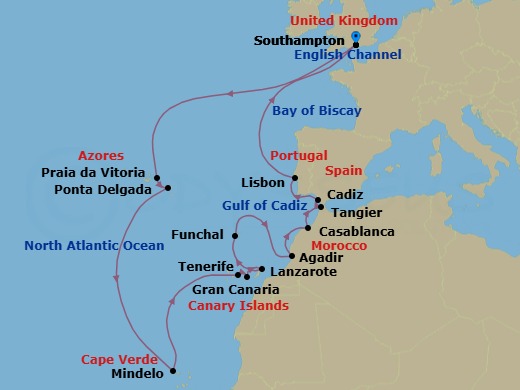 Cruise Map