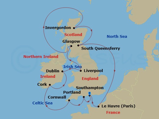 Cruise Map