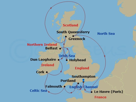 Cruise Map