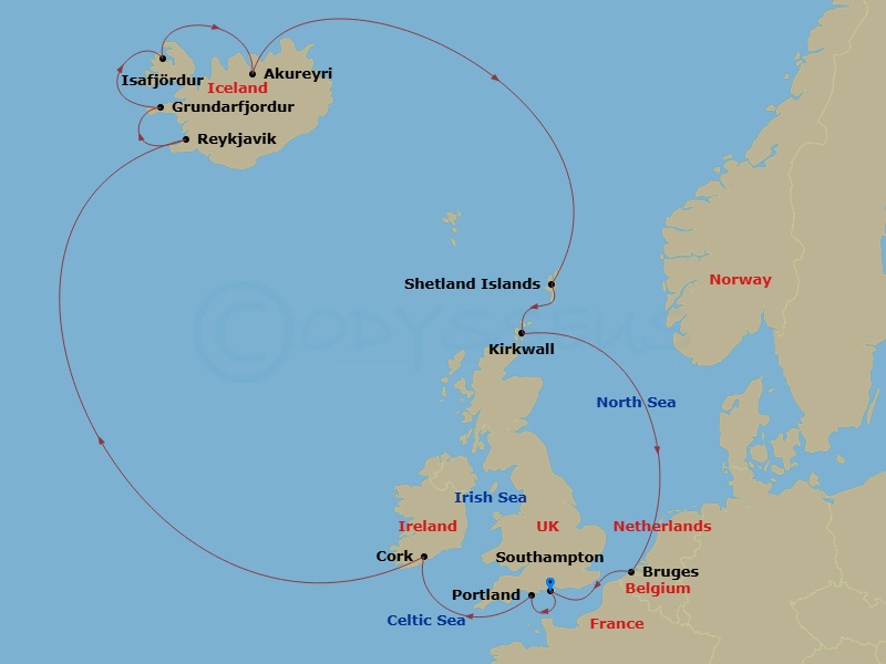 Cruise Map