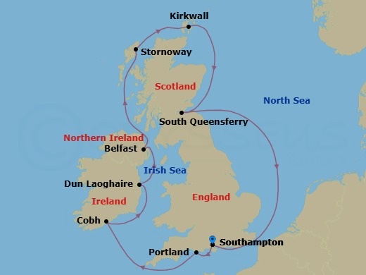 Cruise Map