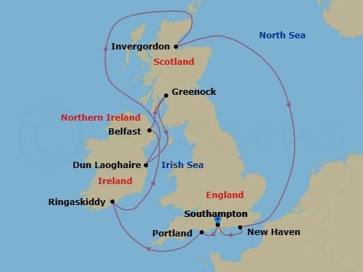 Cruise Map