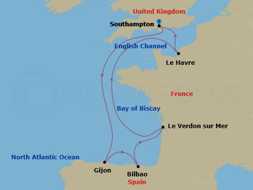 Cruise Map