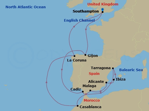 Cruise Map