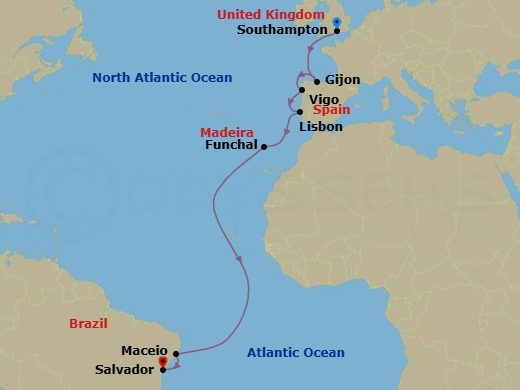 Cruise Map