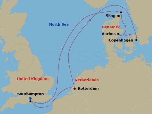Cruise Map
