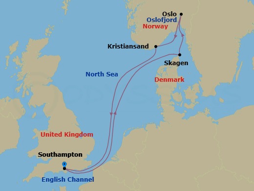 Cruise Map