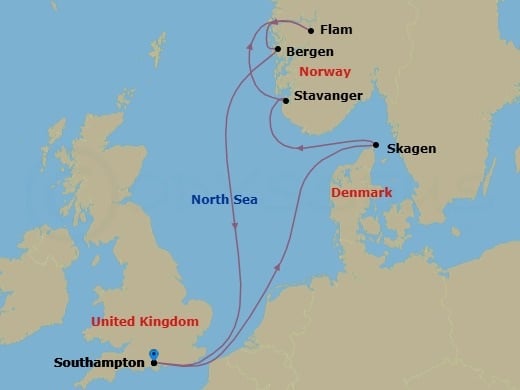 Cruise Map