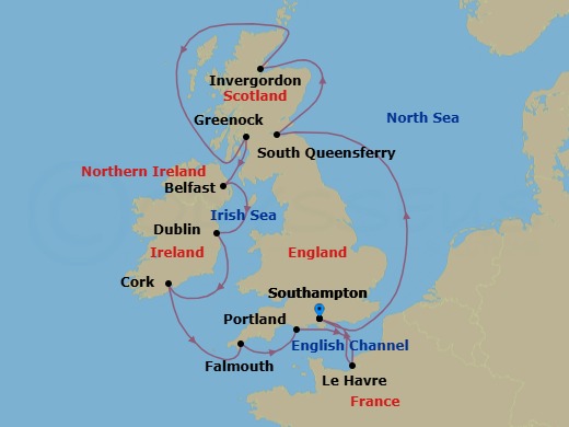 Cruise Map