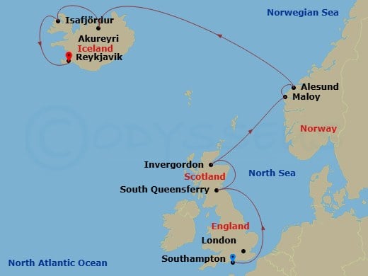 Cruise Map