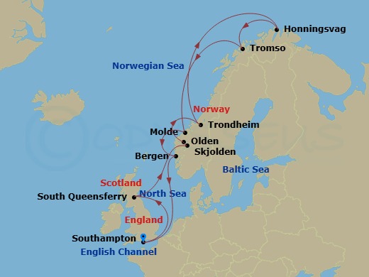 Cruise Map