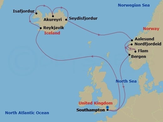 Cruise Map