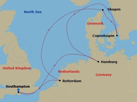 Cruise Map