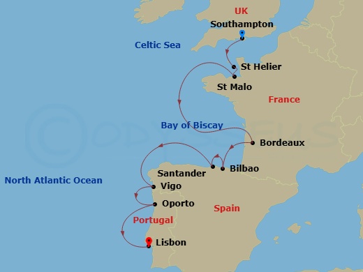 Cruise Map