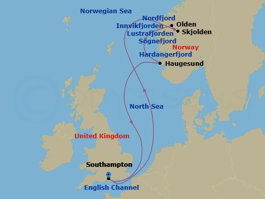 Cruise Map
